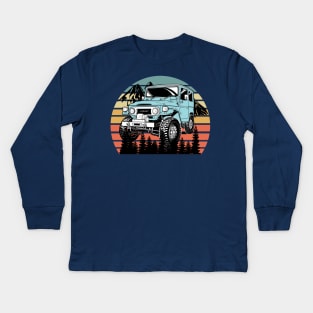 Toyota Land Cruiser Kids Long Sleeve T-Shirt